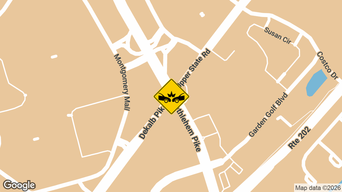 Bethlehem Pike & Dekalb Pike, Montgomery Township, PA