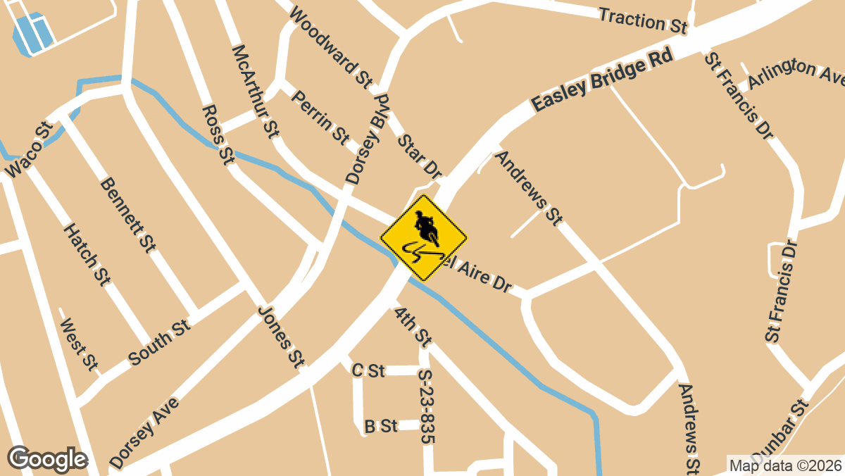 Easley Bridge Road near Kilgore Street