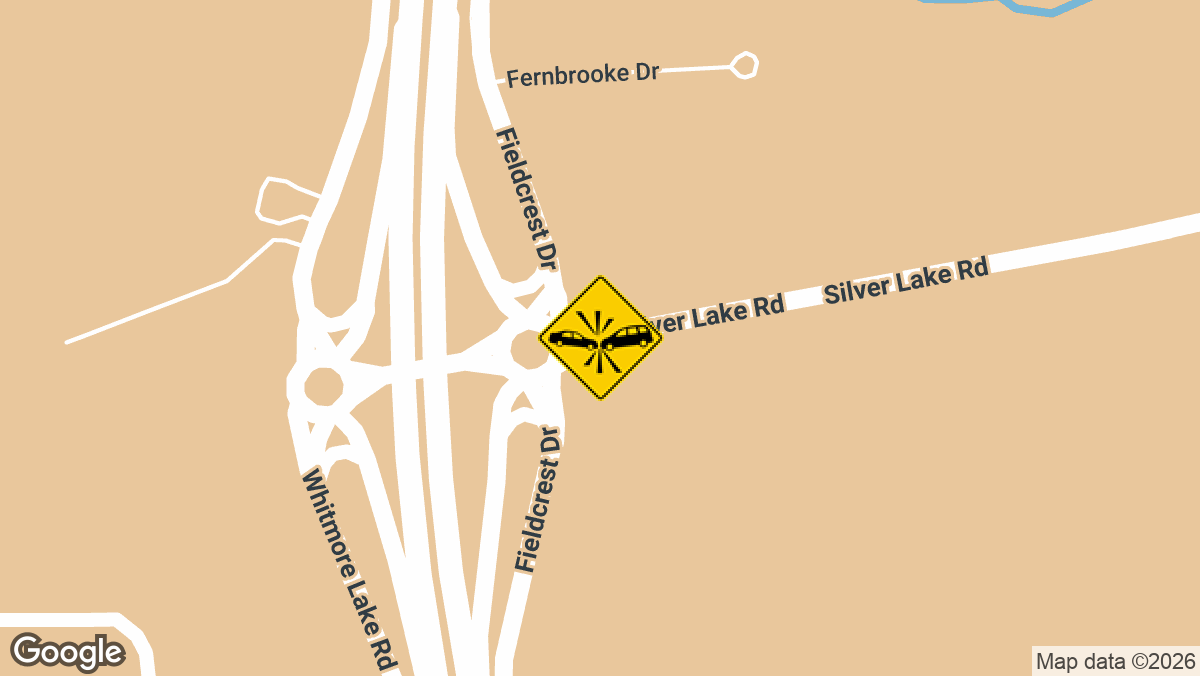 Two people were hospitalized following a serious two-vehicle crash on Fieldcrest Road north of Silver Lake Road in Green Oak Township on Wednesday morning, July 15.