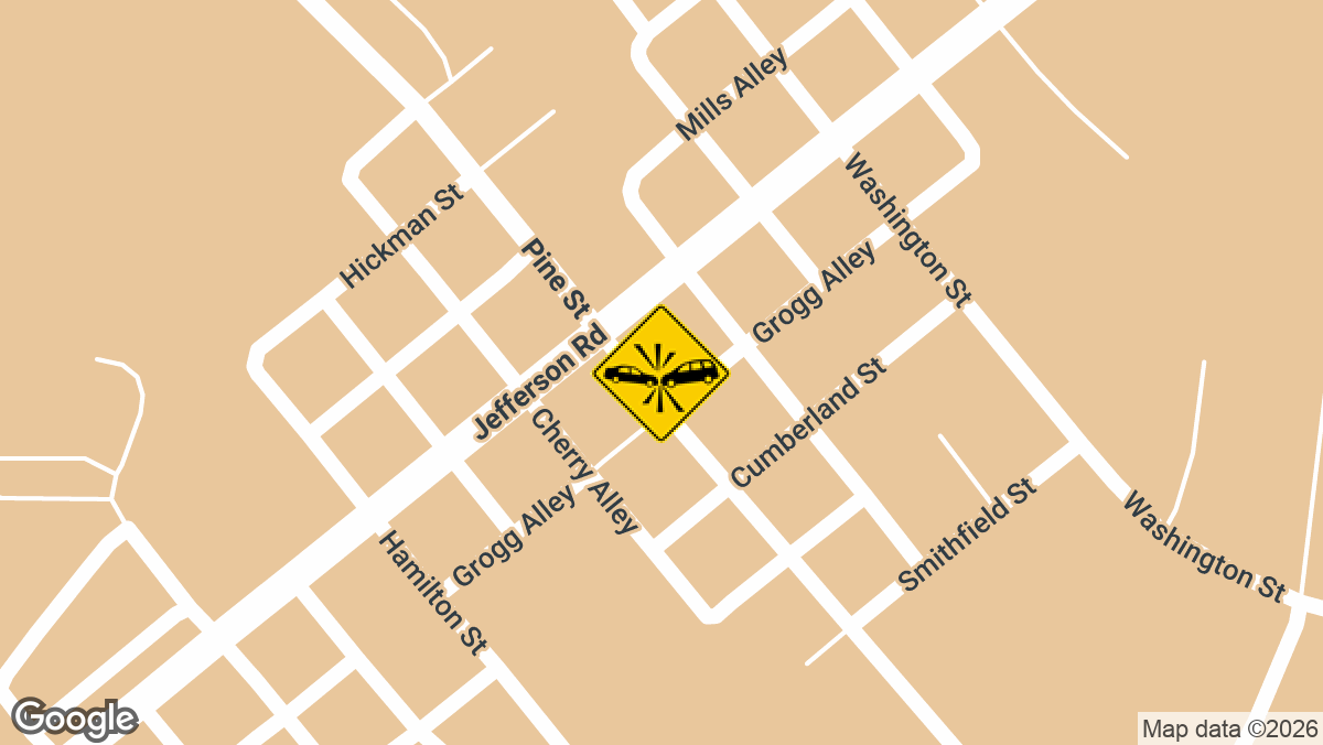 One person was reportedly injured in a two-vehicle accident at the intersection of Freeport Road and Caldwell Drive in Jefferson Township on Tuesday, June 30.