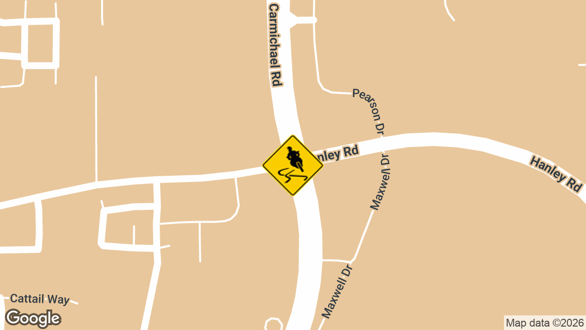 Hanley Road and Carmichael Road