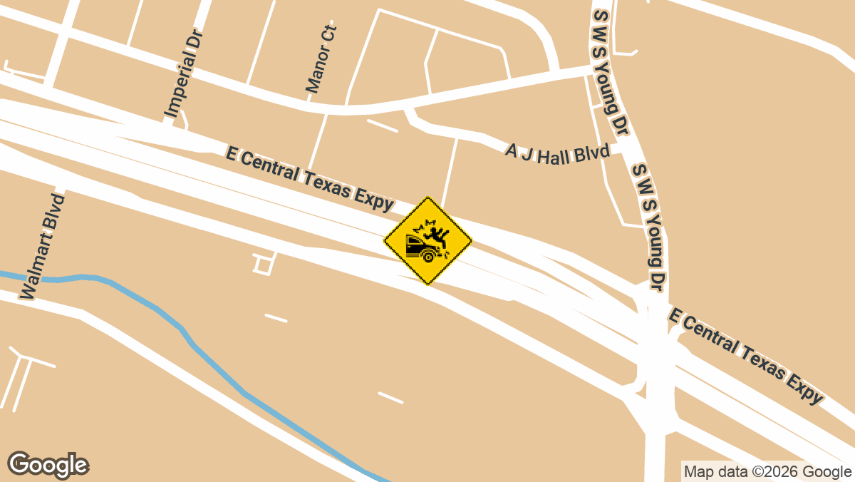 A 25-year-old woman died Wednesday night, July 23, after being struck by a vehicle on Interstate 14 in Killeen.