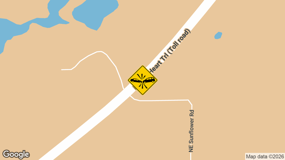 Two people were injured in a two-vehicle crash early Monday, July 13, on northbound Interstate 35 near Milepost 200 in Finlayson Township, Pine County.