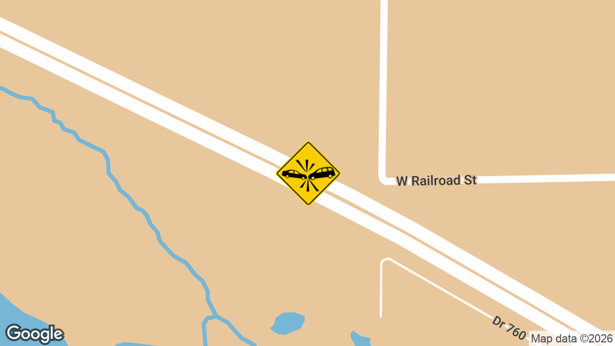 Emergency crews responded to a two-vehicle crash Tuesday afternoon, July 14, near the Interstate 80 interchange in the westbound lanes at Minden.