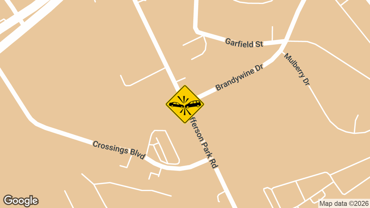 Jefferson Park Road and Brandywine Drive