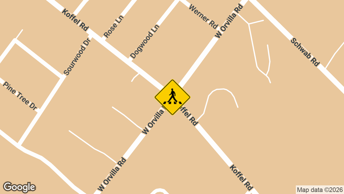 Koffel Rd & W Orvilla Rd, Hatfield Township, PA