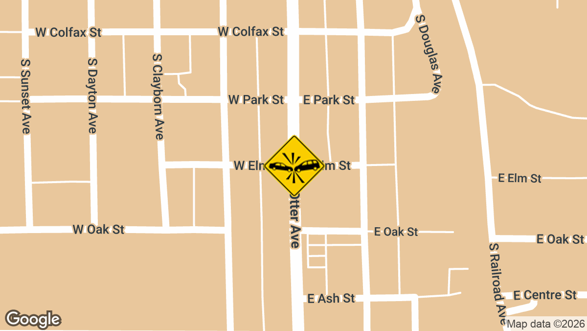 Four people were injured in a two-vehicle crash Sunday afternoon, July 12, at the intersection of Minnesota Highway 29 and Elm Street in Parkers Prairie.