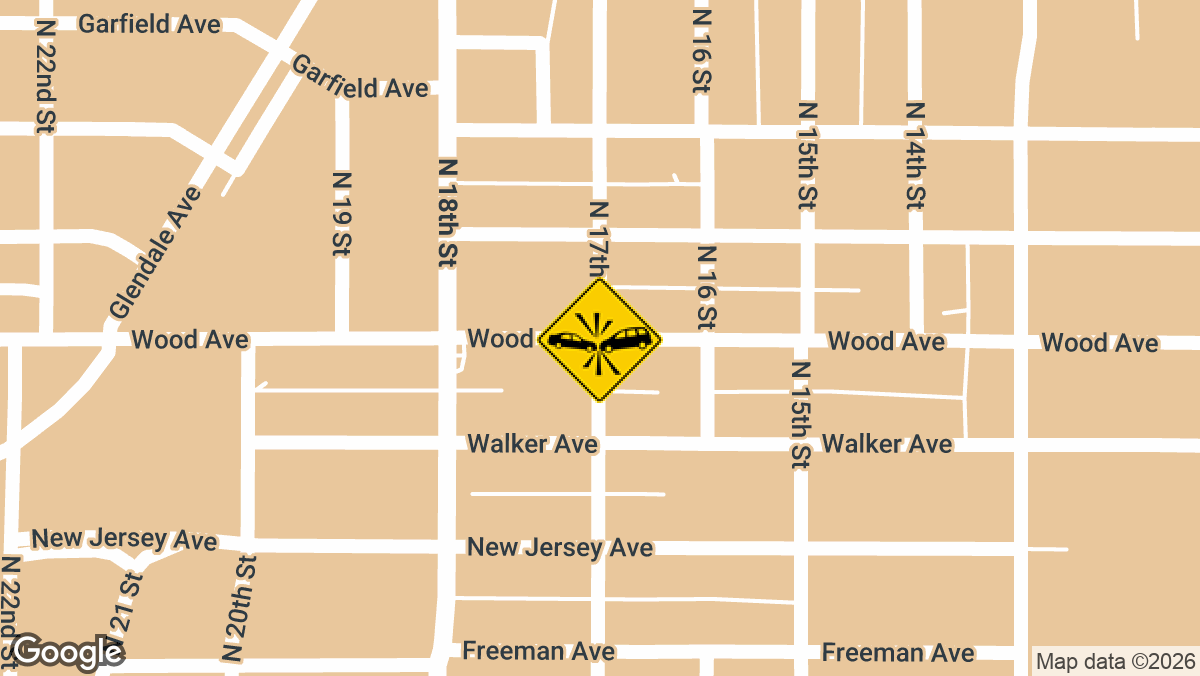 North 17th Street and Wood Avenue