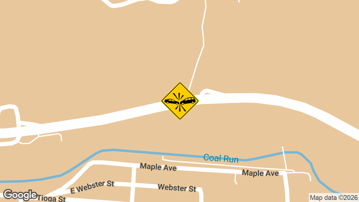 An injury crash involving a truck was reported Tuesday night, July 7, on Route 61 near the Walmart in Coal Township, Northumberland County.