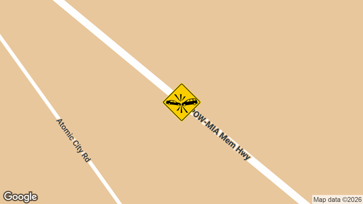 A 27-year-old man riding in the bed of a pickup truck was seriously injured after a rear-end collision Saturday, July 18, night on U.S. Highway 26 near Palisades Reservoir in Irwin.