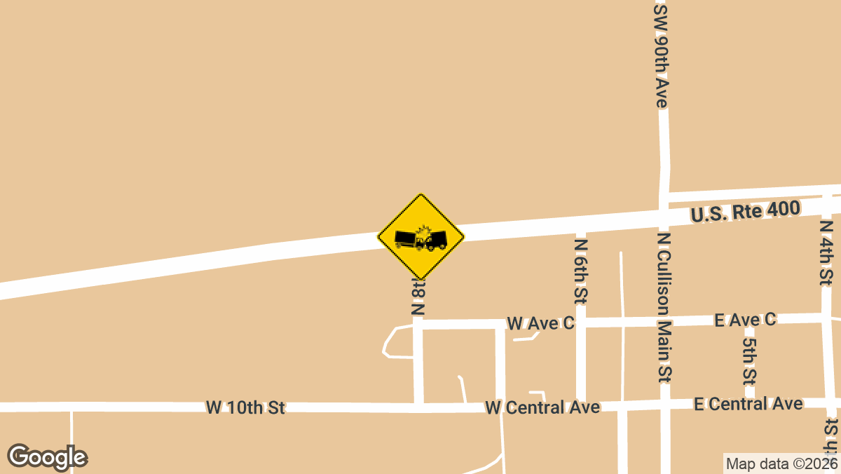 US-54, Cullison, KS