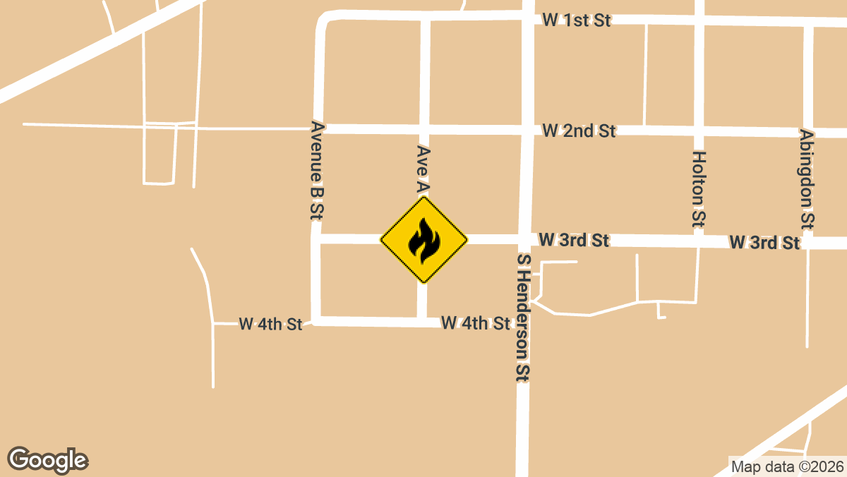 One woman was hurt after a house fire Tuesday morning, July 14, near the intersection of W Third St and Avenue A St in Galesburg.