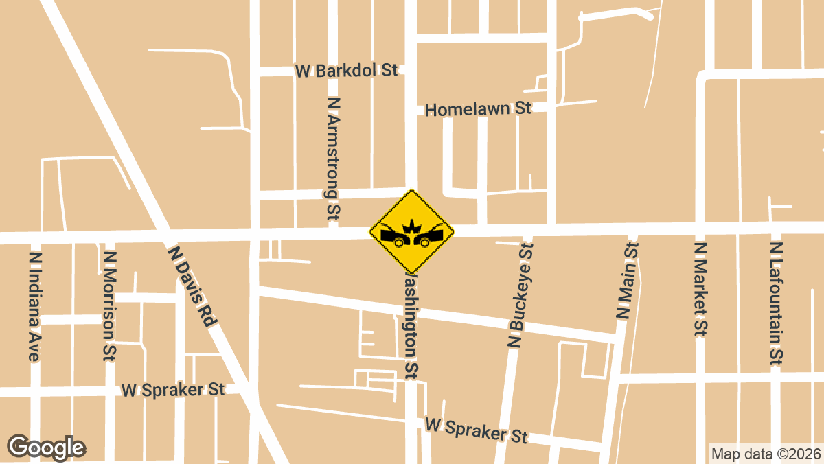 Washington St and Morgan St