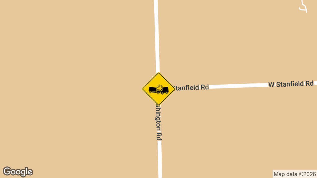 West Stanfield Road and Washington Road