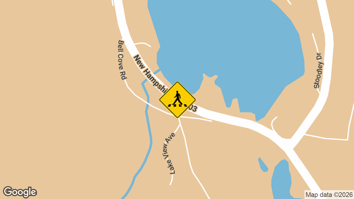 near the town docks on Route 103