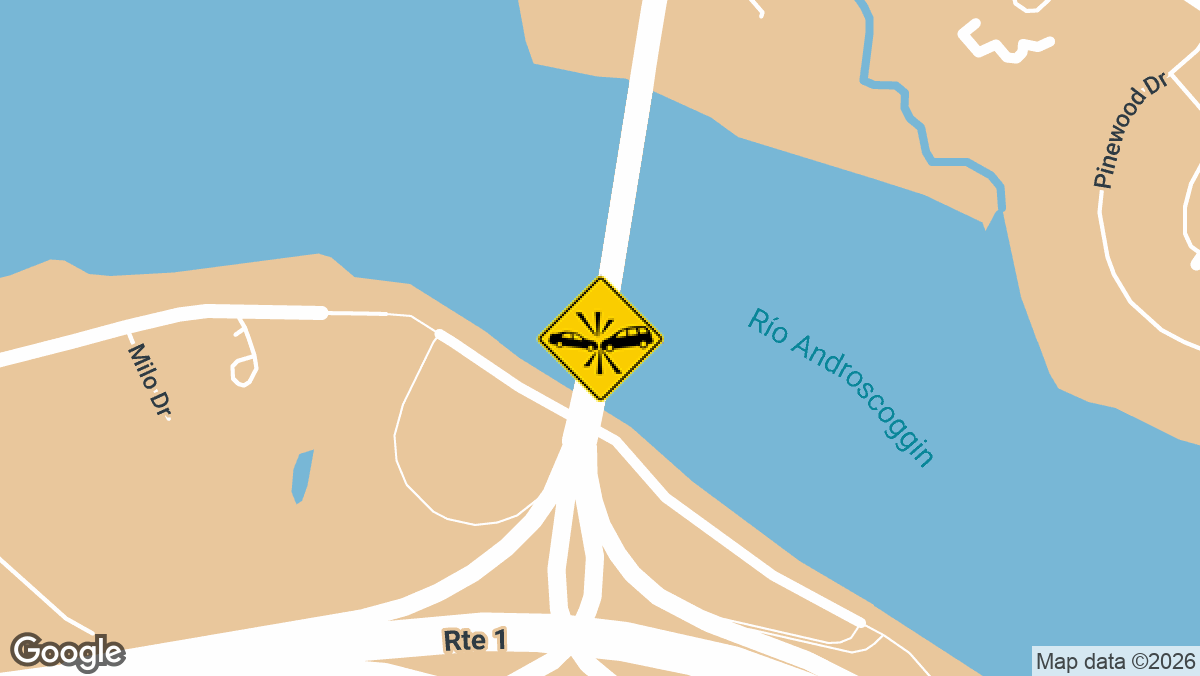 A serious crash closed the northbound off-ramp from Route 1 to I-196 in Brunswick, Maine, on Wednesday, July 15, beginning at approximately 4:30 p.m.