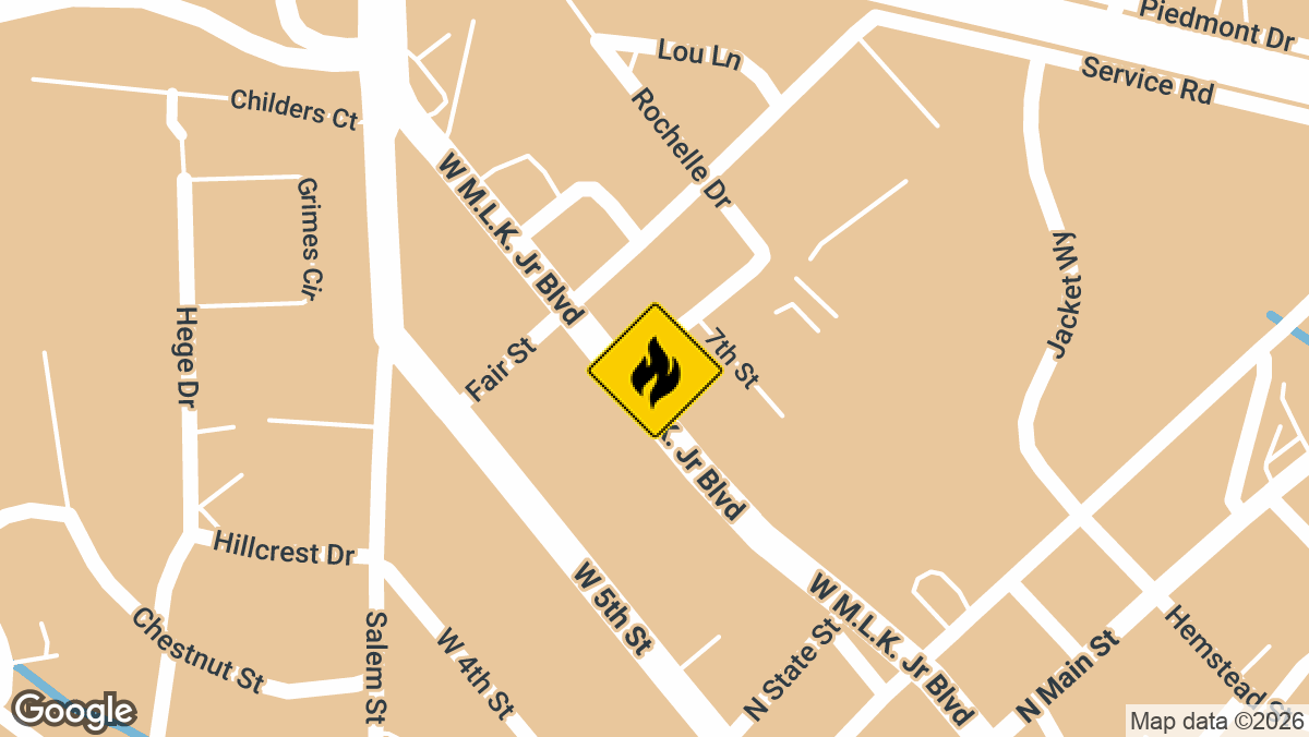 100 block of Martin Luther King Jr. Boulevard