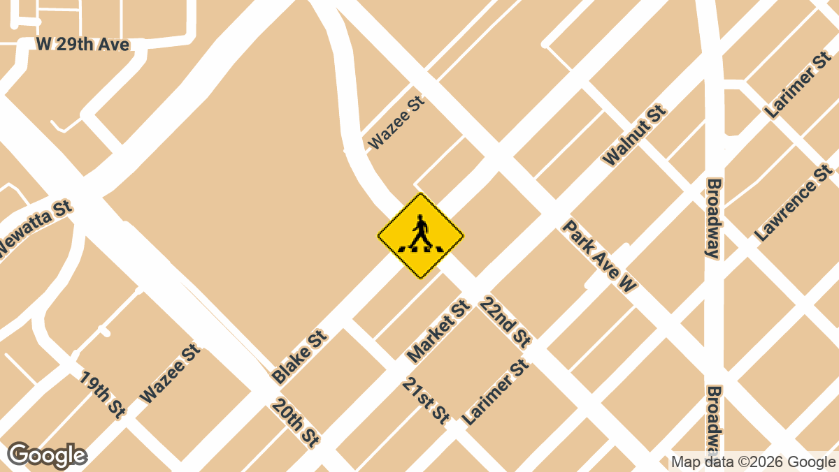 22nd Street and Blake Street