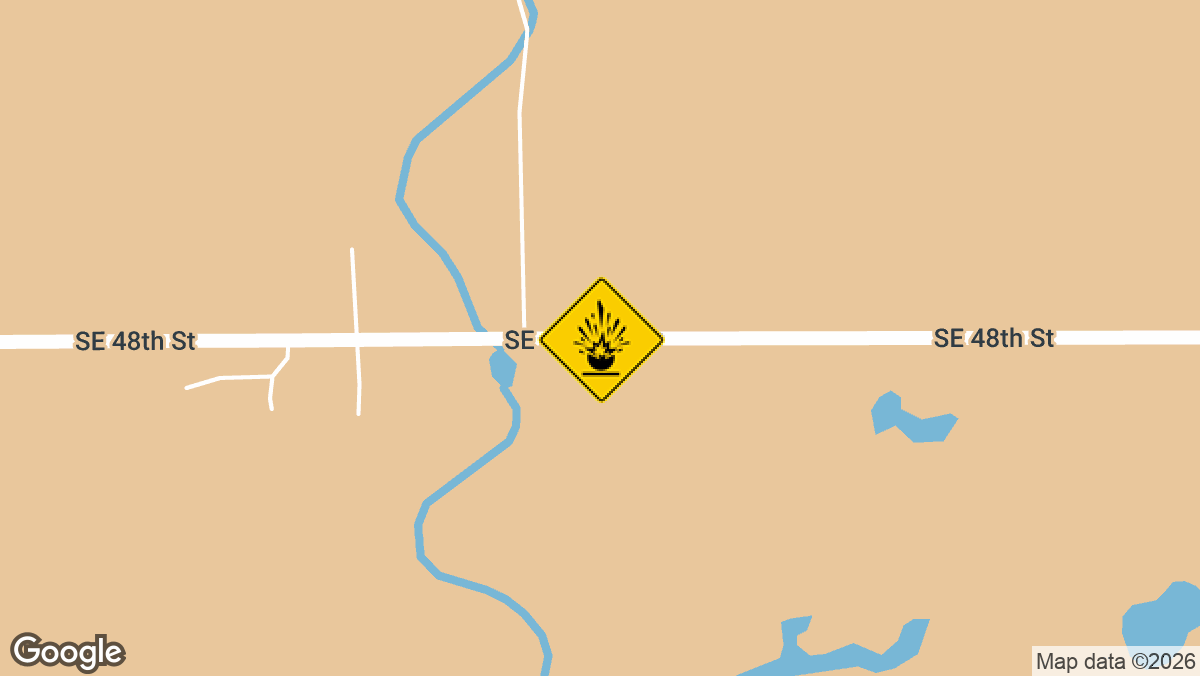 One person was injured Tuesday evening, August 25, after a house explosion in a rural area of Newton.