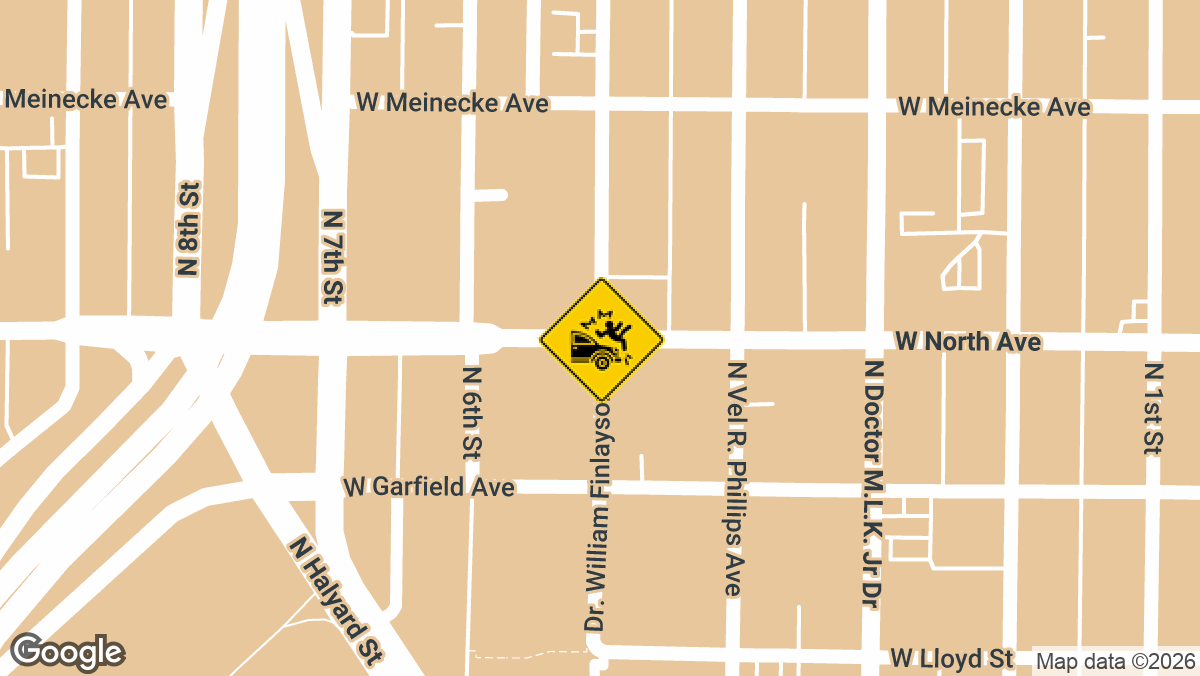 500 block of West North Avenue