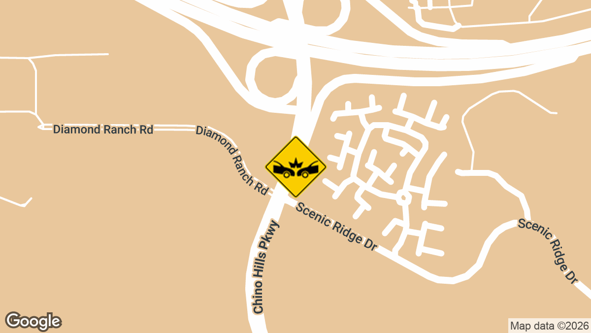 A gray BMW ended up facing the wrong way in the HOV and No. 1 lanes after a three-vehicle wreck on eastbound SR-60 near Phillips Ranch Road Monday evening, August 17, according to dispatch logs