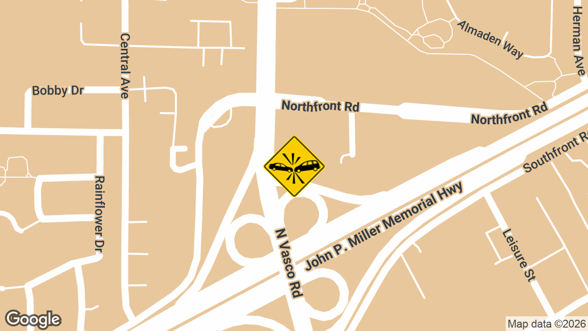 A hit-and-run crash with injuries was reported at the top of the Vasco Road onramp to eastbound I-580 Wednesday evening, according to dispatch logs.