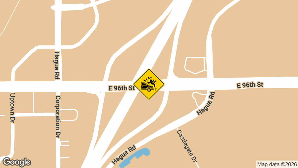 A woman was killed Tuesday night, August 4, in a two-car collision at a roundabout in Fishers.