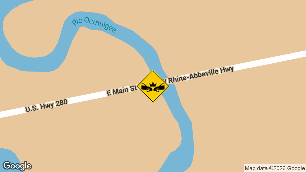 Several people suffered minor injuries in a crash involving a box truck, a log truck, and a combine today along U.S. Highway 280 near the Dodge County and Wilcox County line.