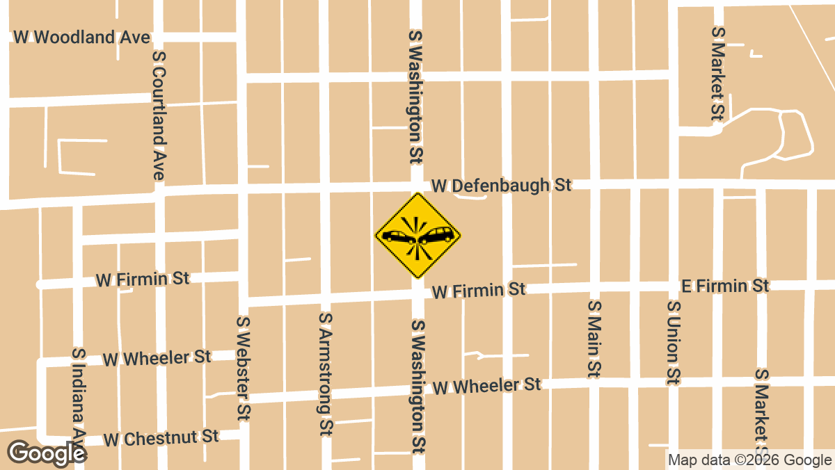 An injury wreck was reported near Boulevard and Washington Street Saturday evening, August 15, according to dispatch reports.