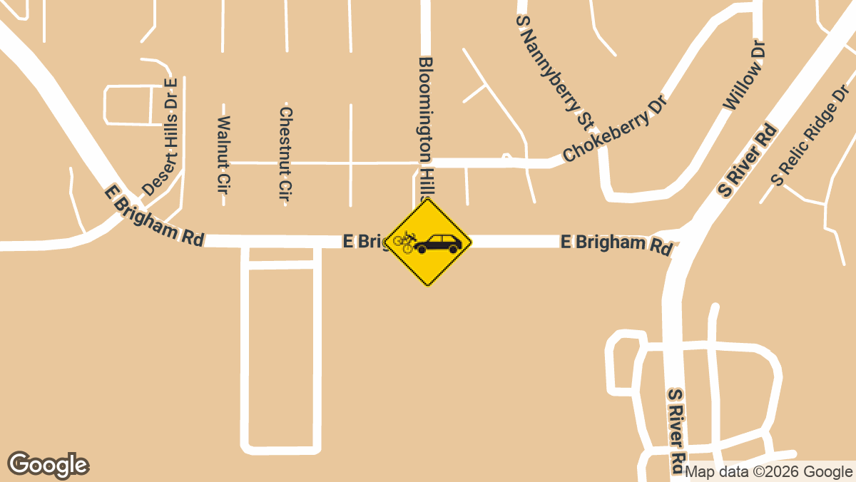 Brigham Road and Bloomington Hills Drive