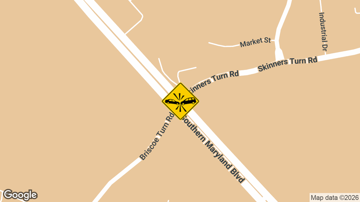 Briscoe Turn Road and Southern Maryland Boulevard