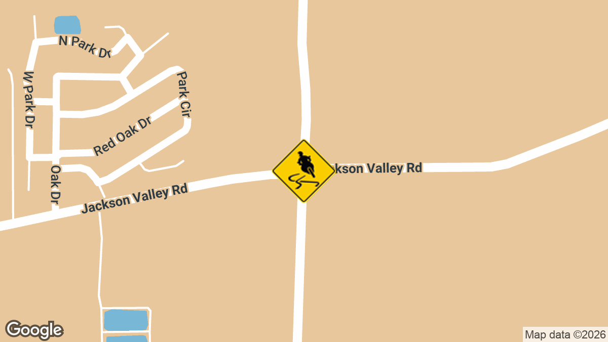 A motorcyclist was knocked down after being struck by a fleeing vehicle at Buena Vista Road and Jackson Valley Road late Monday night, August 24 according to dispatch logs.