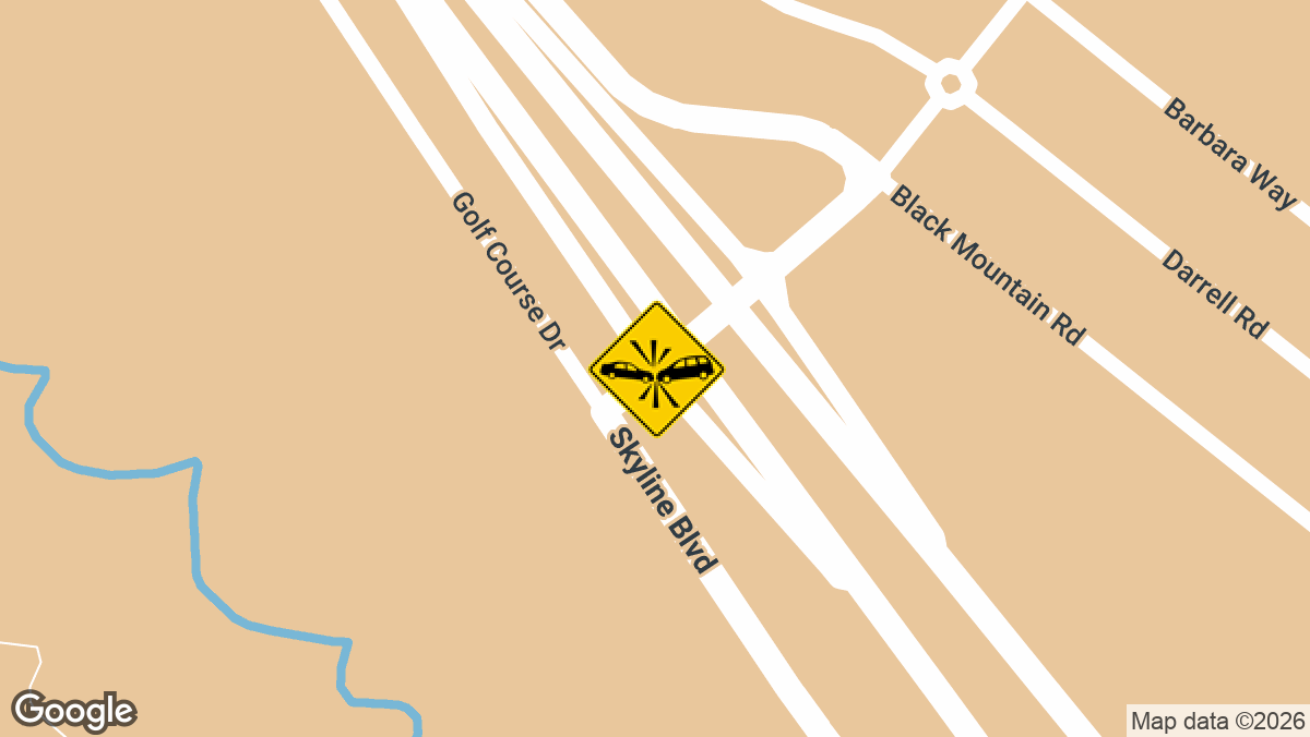 At least one person was seriously injured in a two-vehicle crash on Thursday, August 20 along southbound Interstate 280 near the Black Mountain Road off-ramp in San Bruno.