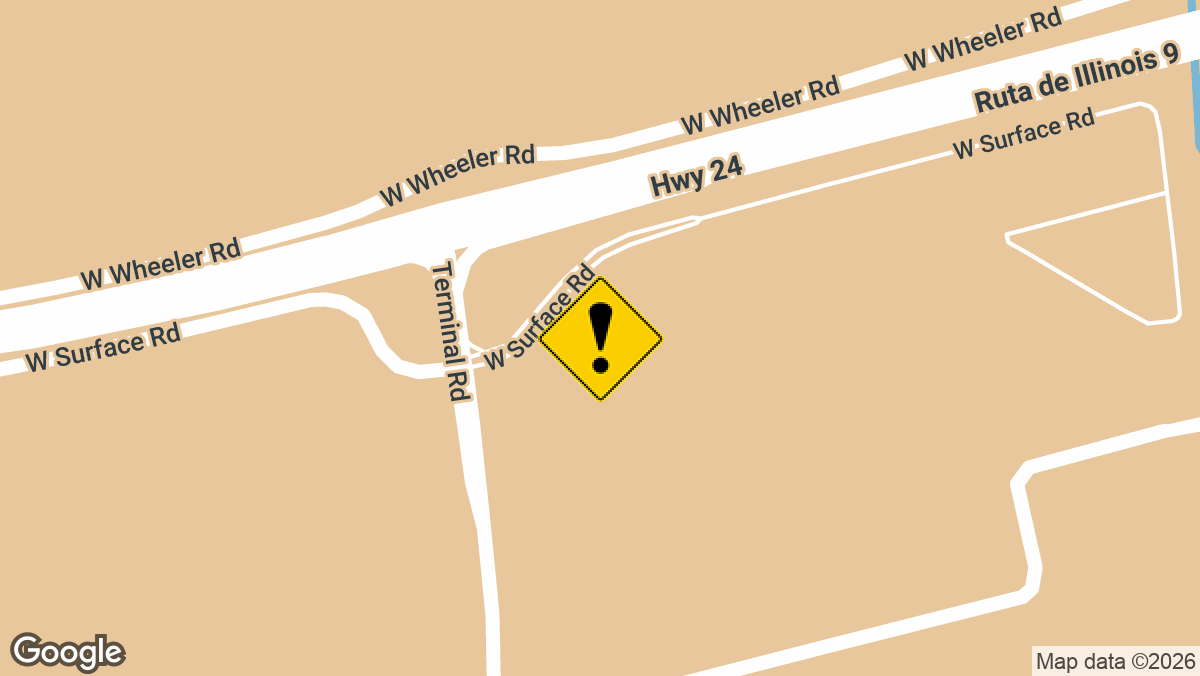 An employee was injured Tuesday, August 25, after a piece of equipment fell on him at Caterpillar's Mapleton Foundry, according to officials.
