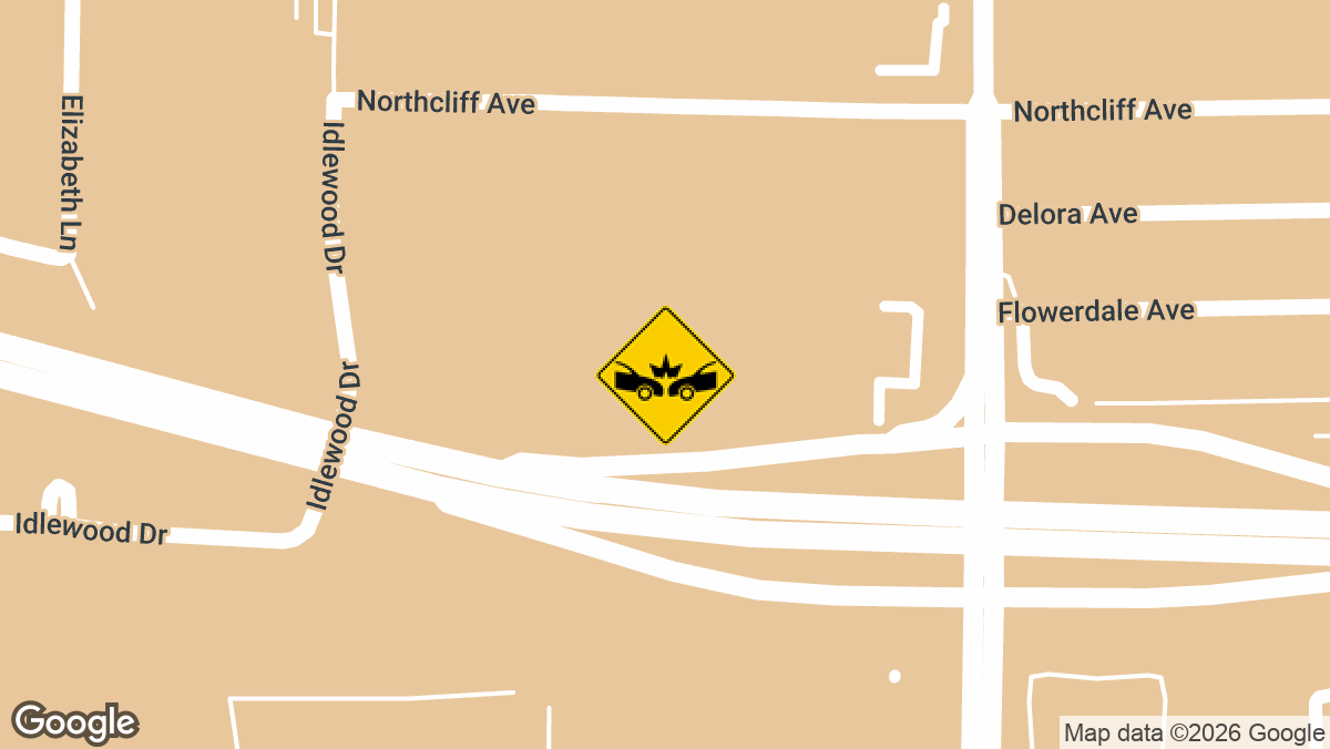 Five people were taken to hospitals after a multivehicle crash Tuesday evening, August 25, on Interstate 480 in Cleveland.