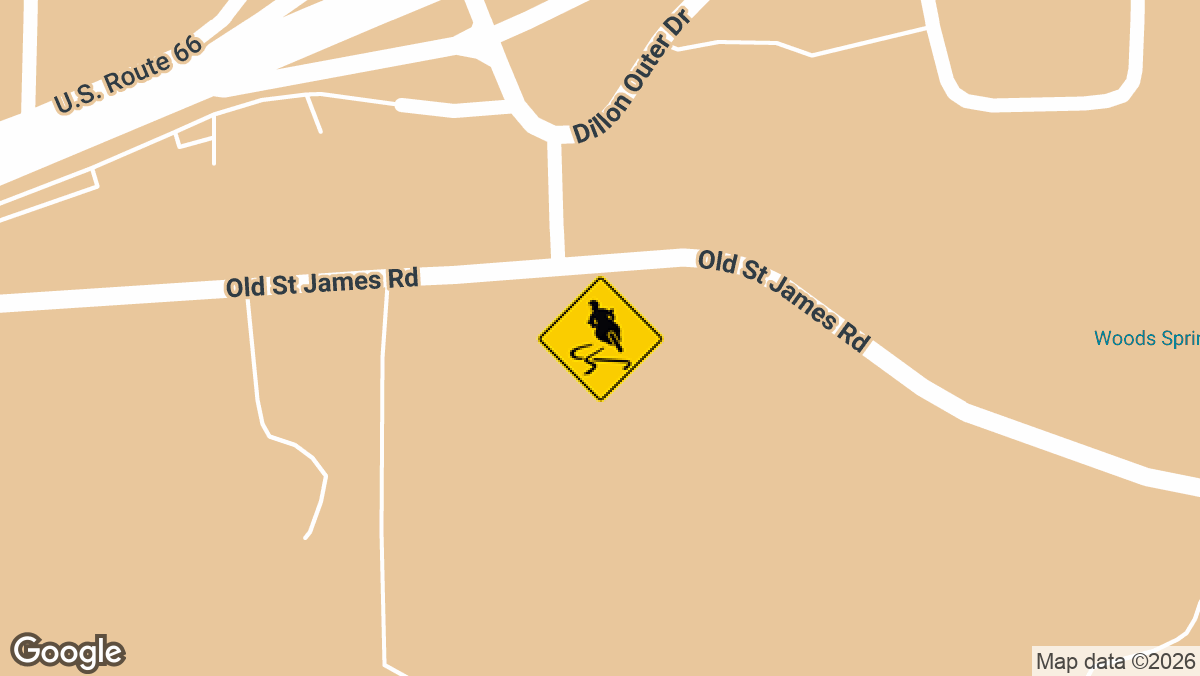 County Road 3060 east of Highway V