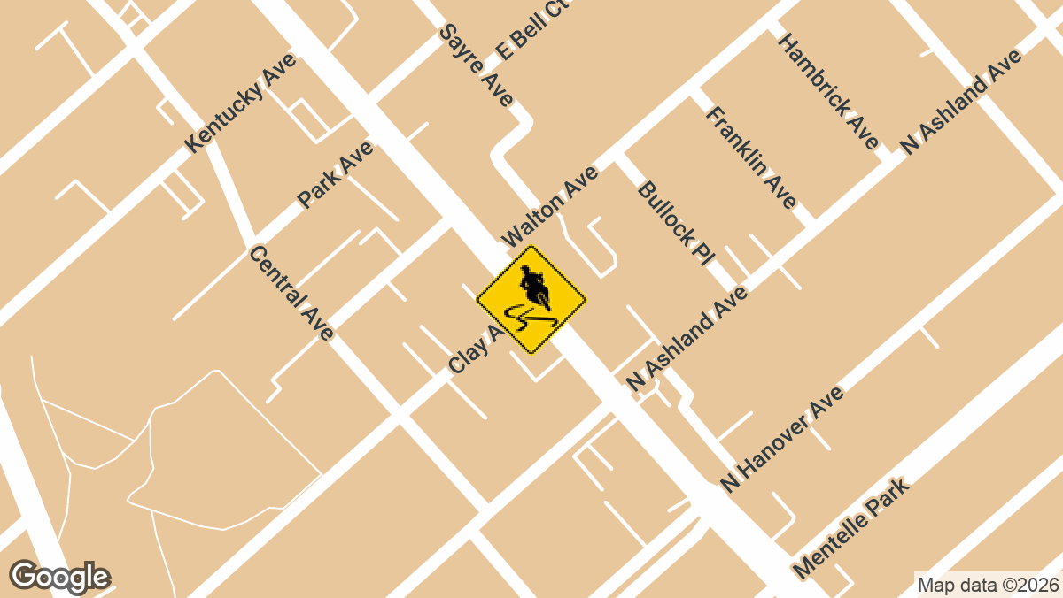 A motorcyclist was injured in a crash Tuesday, August 19, at East Main Street and Clay Avenue in Lexington.