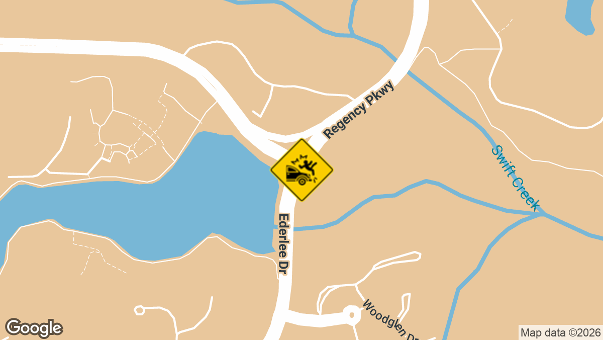 A 76-year-old Cary woman died Wednesday morning after being struck by an SUV on Ederlee Drive near Regency Parkway, according to Cary police.