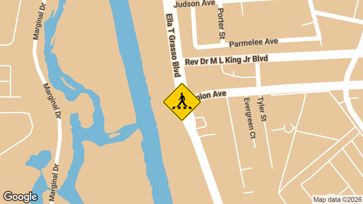 Ella T Grasso Blvd and Legion Ave
