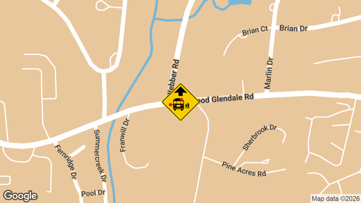 A Spartanburg School Dstrict 7 bus was involved in a wreck on Fernwood Glendale Road, according to district officials.