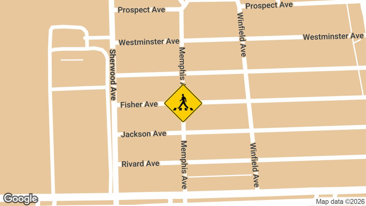 Fisher Ave & Memphis Ave, Warren, MI