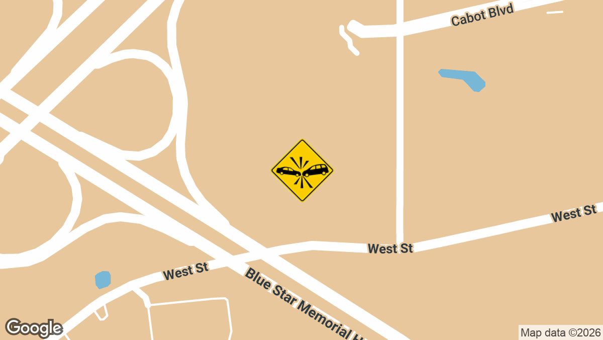 An injury wreck was reported on southbound I-495 at I-95 Thursday morning, August 27 according to a commuter alert.