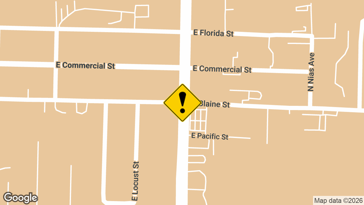 Glenstone Avenue near Blaine Street