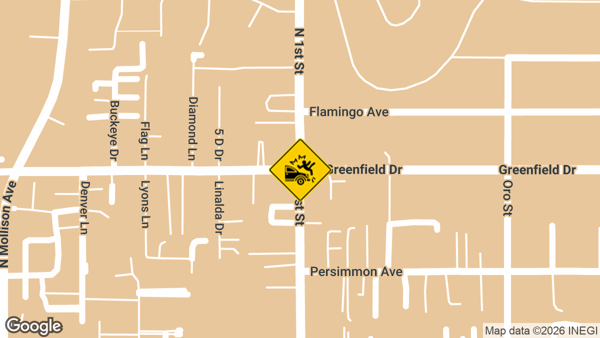 Greenfield Drive and North 1st Street