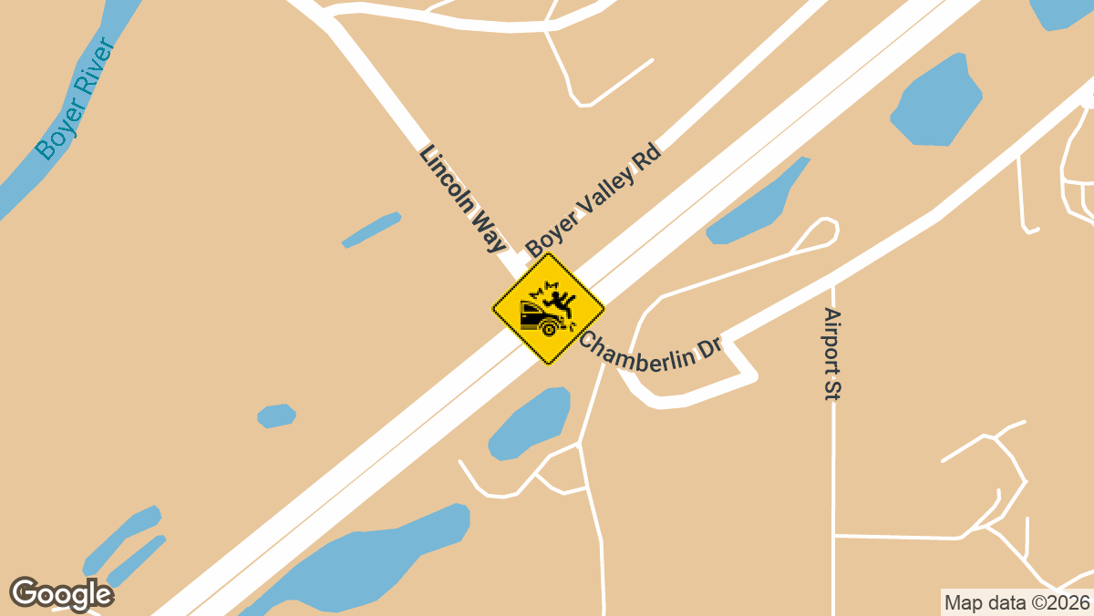 Highway 30 and Chamberlain Drive