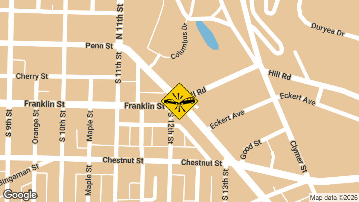 Hill Rd & Perkiomen Ave, Reading, PA