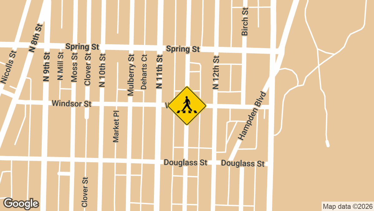 Locust St & Windsor St, Reading, PA