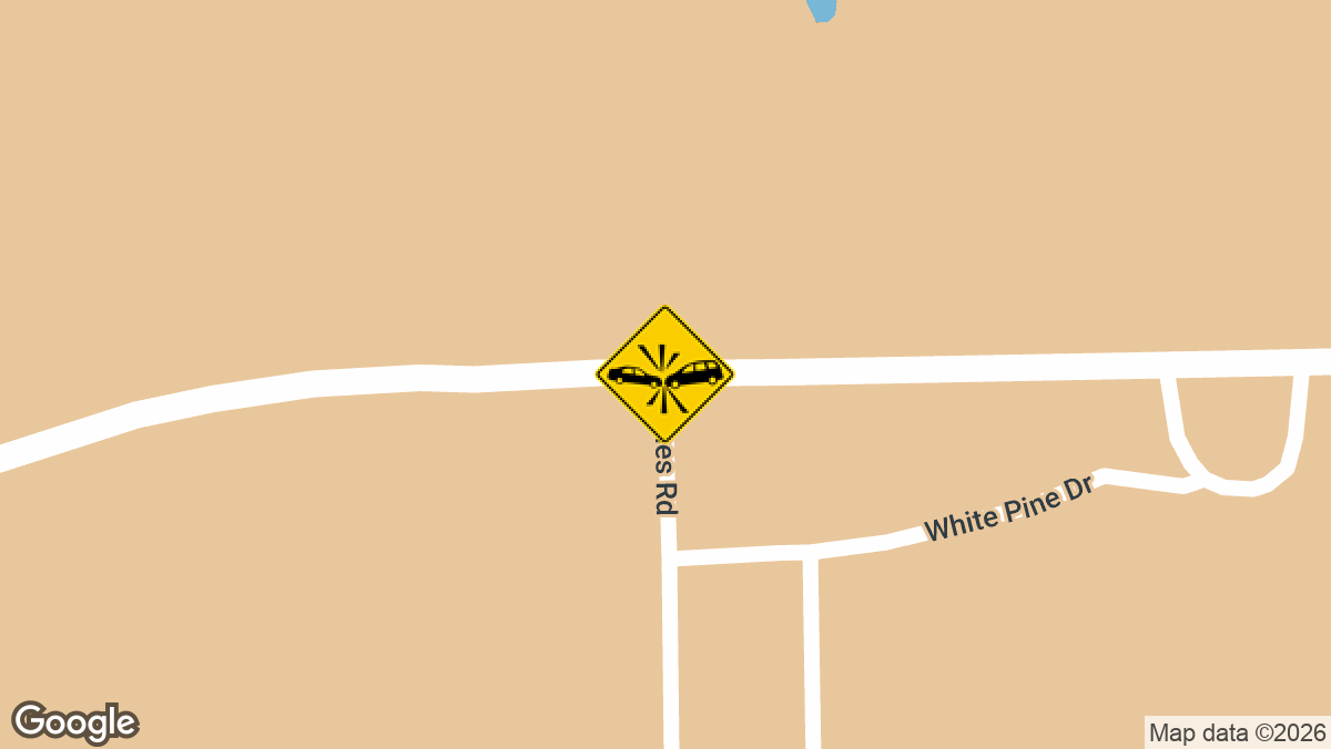 M-46 between Jones Road and Federal Road