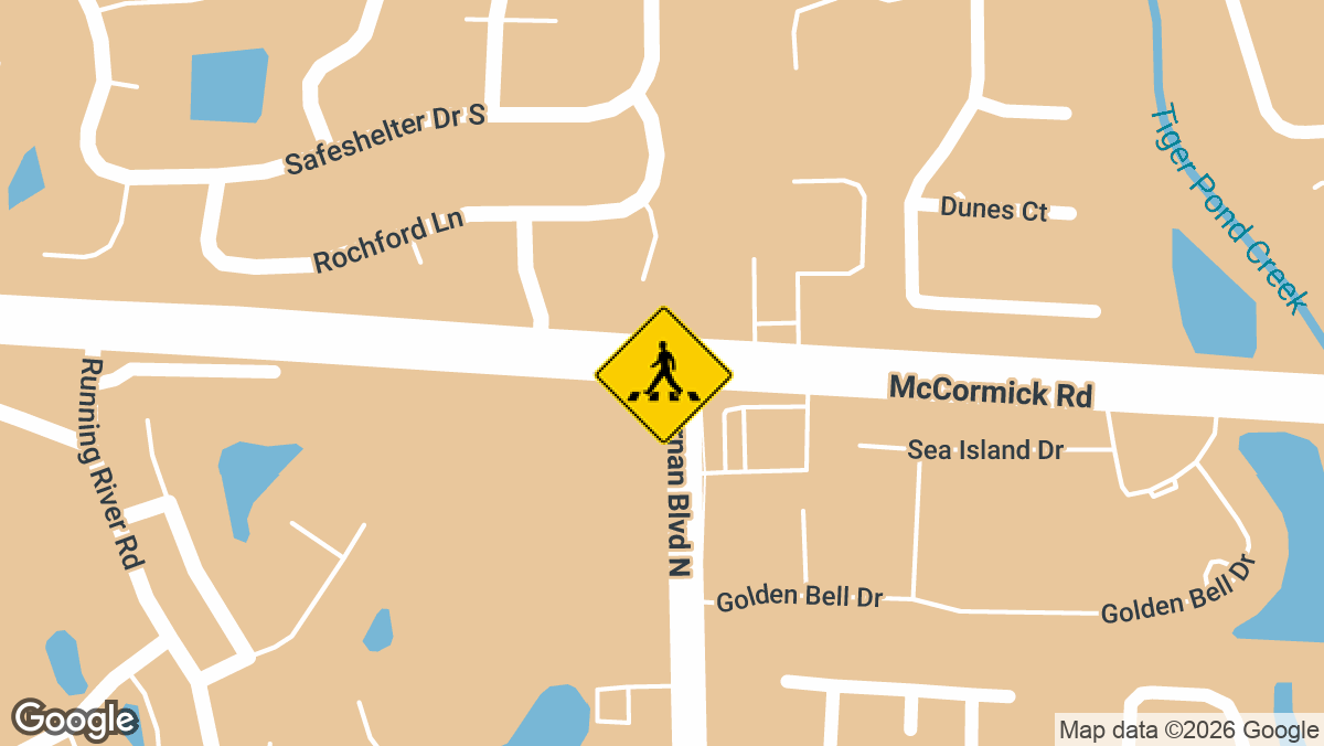 McCormick Rd & Kernan Blvd N