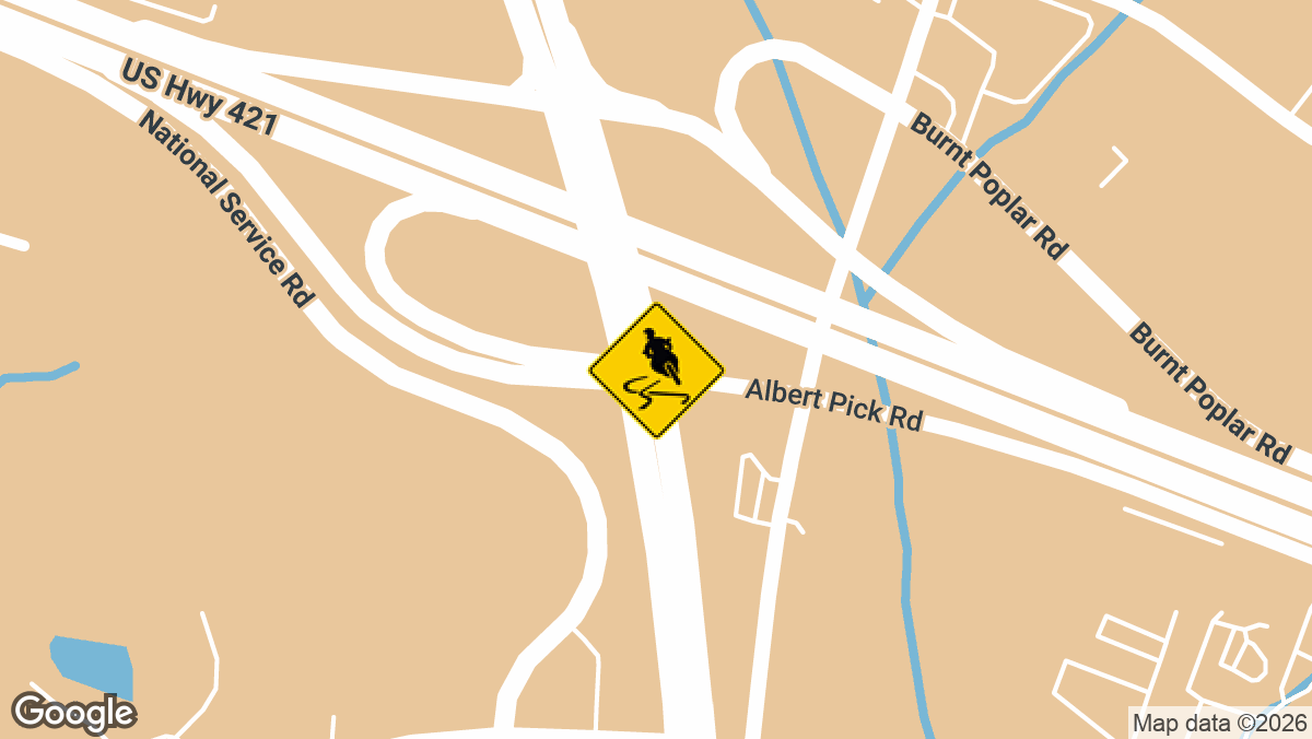 A motorcyclist and a Guilford County Sheriff's Office deputy were taken to the hospital after a wreck at NC-68 and Albert Pick Road late Tuesday night, August 25 according to police.
